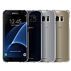 Samsung Galaxy S7 Edge Orjinal Metalik Gold Kenarl Kristal Klf - Resim: 1
