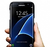 Samsung Galaxy S7 Edge Orjinal Siyah Deri Klf - Resim: 4
