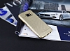 Samsung Galaxy S7 Metalik Nokta Desenli Gold Silikon Klf - Resim: 2