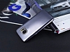Samsung Galaxy S7 Metalik Siyah Silikon Klf - Resim: 2