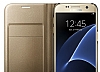Samsung Galaxy S7 Orjinal LED Cover Siyah Klf - Resim: 3