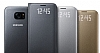 Samsung Galaxy S7 Orjinal LED Cover Silver Klf - Resim: 1