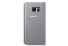 Samsung Galaxy S7 Orjinal Pencereli View Cover Silver Klf - Resim: 1