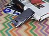 Samsung Galaxy S8 Noktal Metalik Dark Silver Silikon Klf - Resim: 2