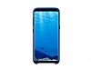 Samsung Galaxy S8 Orjinal Alcantara Set Koyu Mavi Klf - Resim: 3