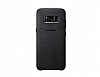 Samsung Galaxy S8 Plus Orjinal Alcantara Set Siyah Klf - Resim: 1