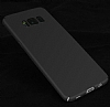 Samsung Galaxy S8 Plus Tam Kenar Koruma Siyah Rubber Klf - Resim: 9