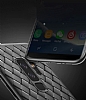 Samsung Galaxy S9 Hasr Desenli Kahverengi Silikon Klf - Resim: 4