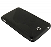 Samsung Galaxy Tab 3 7.0 Desenli Siyah Silikon Klf - Resim: 1