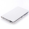 Samsung Galaxy Tab 3 8.0 360 Derece Dner Standl Beyaz Deri Klf - Resim: 2