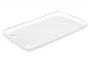 LG G Pad 7.0 V400 Desenli effaf Beyaz Silikon Klf - Resim: 3