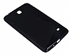 Samsung Galaxy Tab 4 8.0 Desenli Siyah Silikon Klf - Resim: 2