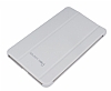 Samsung Galaxy Tab 4 8.0 Standl nce Yan Kapakl Beyaz Deri Klf - Resim: 2
