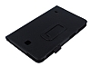 Samsung Galaxy Tab 4 8.0 Standl Yan Kapakl Siyah Deri Klf - Resim: 2