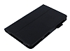 Samsung Galaxy Tab 4 8.0 Standl Yan Kapakl Siyah Deri Klf - Resim: 3