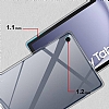 Samsung Galaxy Tab A9 Plus effaf Silikon Klf - Resim: 4