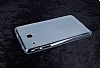 Samsung Galaxy Tab E 8.0 T377 effaf Beyaz Silikon Klf - Resim: 2