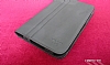 Samsung Galaxy Tab Standl Siyah Deri Klf - Resim: 3