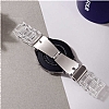 Samsung Galaxy Watch 42 mm effaf Beyaz Silikon Kordon - Resim: 2