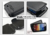 Imak Samsung i8150 Galaxy W Kapakl Lx Deri Klf - Resim: 3