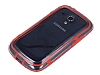 Samsung i8190 Galaxy S3 mini Bumper ereve Krmz Klf - Resim: 1