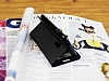Samsung i8190 Galaxy S3 mini Standl Pencereli Siyah Deri Klf - Resim: 1