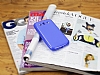 Samsung i8550 Galaxy Win Mavi Silikon Klf - Resim: 1