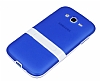 Samsung Galaxy Grand Standl Mavi Silikon Klf - Resim: 3