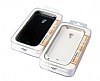 Samsung i9190 Galaxy S4 mini Bataryal Beyaz Klf - Resim: 1