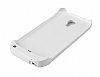 Samsung i9190 Galaxy S4 mini Bataryal Beyaz Klf - Resim: 5
