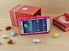 Samsung i9190 Galaxy S4 mini Kuzu Koyu Pembe Pelu Klf - Resim: 3