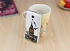 Samsung i9190 Galaxy S4 mini Renkli Galata Kulesi Silikon Klf - Resim: 1