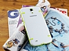 Samsung i9200 Galaxy Mega 6.3 Yeil eritli effaf Rubber Klf - Resim: 2