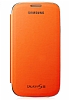 Samsung i9300 Galaxy S3 Orjinal Flip Cover Turuncu Klf - Resim: 1