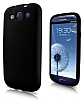 Samsung i9300 Galaxy S3 Siyah Silikon Klf