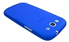 Samsung Galaxy S3 / S3 Neo Ultra Koruma Mavi Silikon Klf - Resim: 2