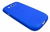 Samsung Galaxy S3 / S3 Neo Ultra Koruma Mavi Silikon Klf - Resim: 1