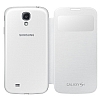 Samsung i9500 Galaxy S4 Orjinal Pencereli Beyaz Flip Cover - Resim: 2