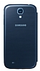Samsung i9500 Galaxy S4 Orjinal Pencereli Koyu Mavi Flip Cover - Resim: 1