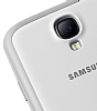 Samsung i9500 Galaxy S4 Orjinal Silikon Kenarl Beyaz Klf - Resim: 1