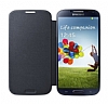 Samsung i9500 Galaxy S4 Orjinal Siyah Flip Cover - Resim: 2