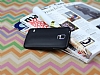 Samsung i9600 Galaxy S5 Ultra nce Siyah Silikon Klf - Resim: 2