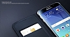 Samsung 9800 Galaxy S6 Orjinal Flip Wallet Siyah Deri Klf - Resim: 4