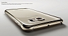 Samsung i9800 Galaxy S6 Orjinal Metalik Dark Silver Kenarl Kristal Klf - Resim: 3