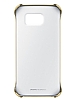Samsung i9800 Galaxy S6 Orjinal Metalik Gold Kenarl Kristal Klf - Resim: 6