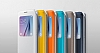 Samsung i9800 Galaxy S6 Orjinal Uyku Modlu Pencereli Beyaz Deri Klf - Resim: 2