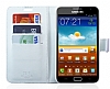 Samsung N7000 Galaxy Note Taksim Czdanl Yan Kapakl Klf - Resim: 1