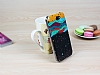 Samsung N7100 Galaxy Note 2 Renkli Dalga Desenli Silikon Klf - Resim: 3