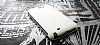 Samsung N7100 Galaxy Note 2 nce Yan Kapakl Beyaz Klf - Resim: 2