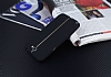 Samsung N7100 Galaxy Note 2 Kadife Dokulu Siyah Silikon Klf - Resim: 2